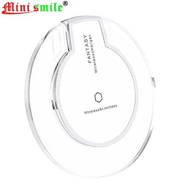Ultra Thin Standard Wireless Charger For Iphone Xs / Max Xr White