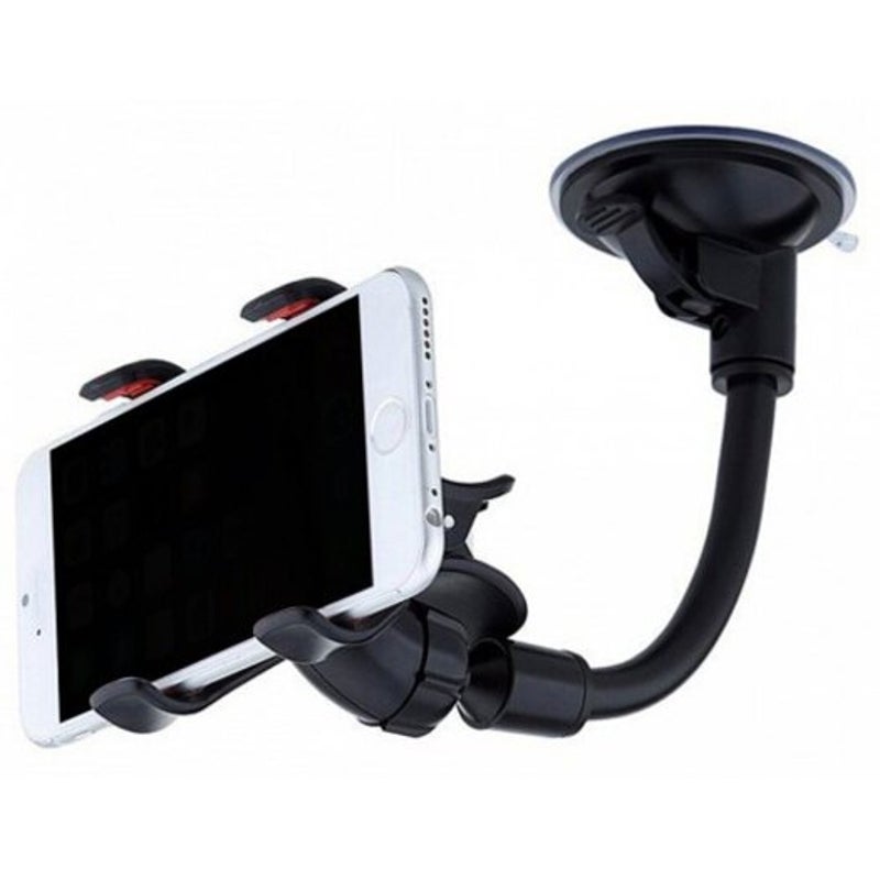 Universal 360 Degree Rotation Car Suction Cup Stand Holder Mount Black Mounts & Holders