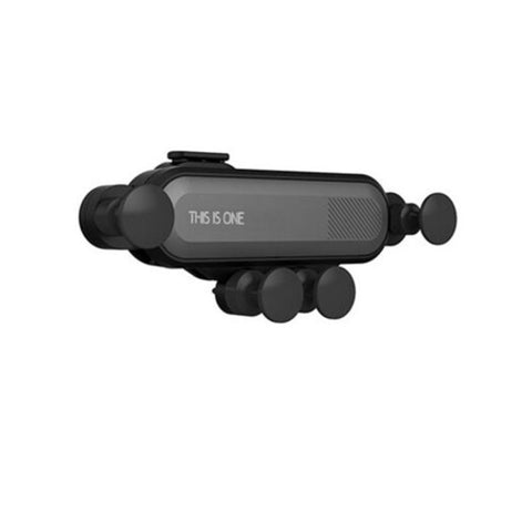 Yt01 360 Degree Rotary Car Mount Air Vent Phone Holder Black