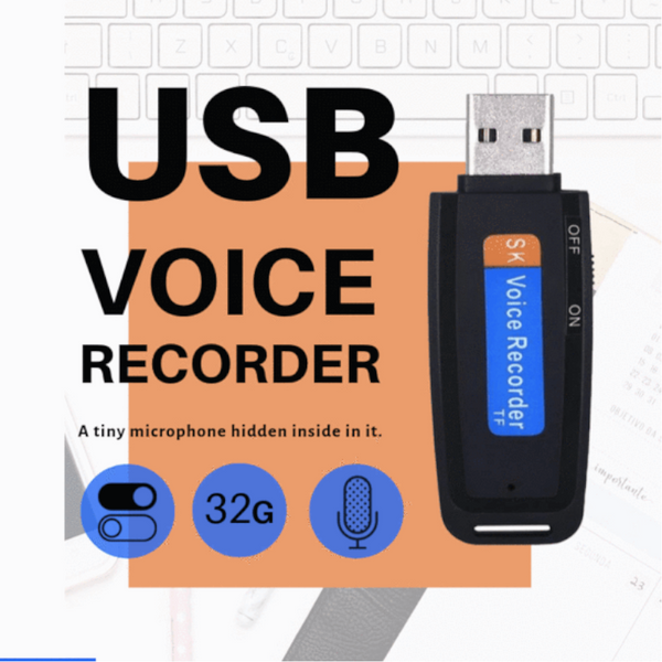 Mini Usb Digital Pen Audio Voice Recorder Dictaphone 32 Gb Flash Drive Disk Dictapones & Voice Recorders