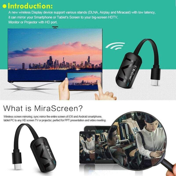 Smart Tv Dongles G4 Wireless Fi Display Receiver 1080P Hd Miracast / Airplay Dlna Mirroring For Android Ios Phone Tablet Pc To Hdtv Projector