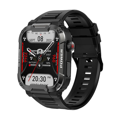 Mk66 Smart Watch Touch Screen Sports Fitness Tracker Sleep Heart Rate Monitor