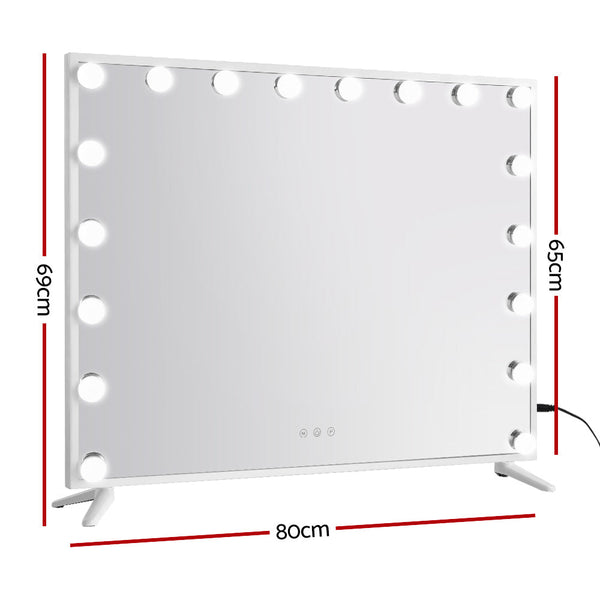 Embellir Makeup Mirror With Light Led Hollywood Vanity Dimmable Wall Mirrors Makeup Mirrors