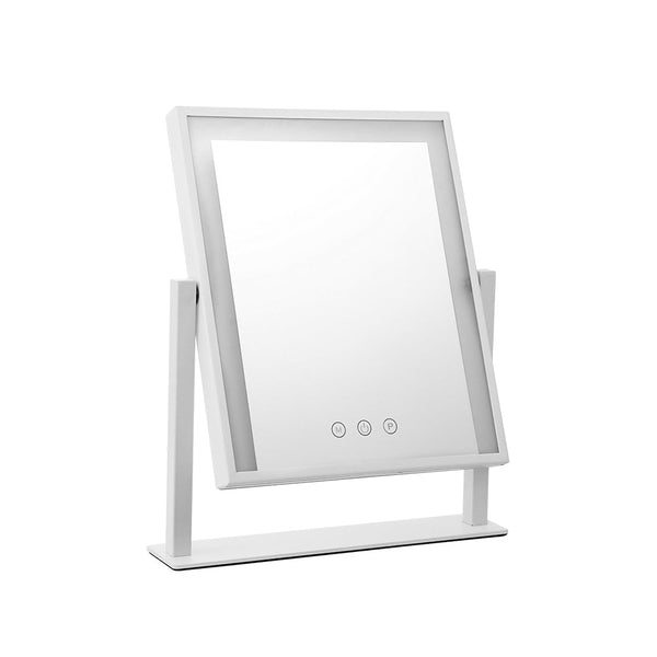 Embellir Led Makeup Mirror Hollywood Standing Tabletop Vanity White Makeup Mirrors