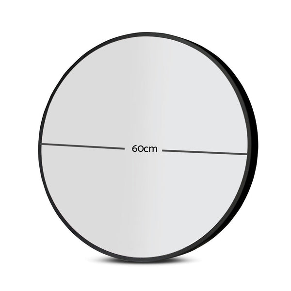 Embellir 60Cm Wall Mirror Round Bathroom Makeup