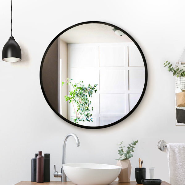 Embellir 60Cm Wall Mirror Round Bathroom Makeup
