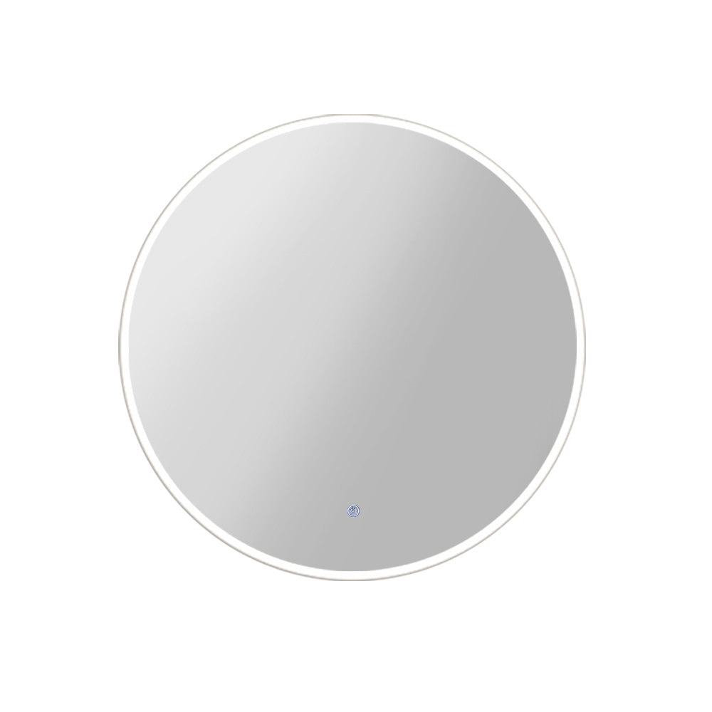 Embellir Led Wall Mirror Bathroom Light 80 Centimeter Decor Round Decorative Mirrors