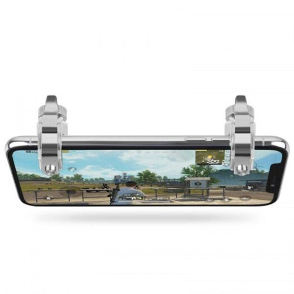 Mobile Gamepad Trigger Fire Button Aim Key L1r1 Controller 2Pcs Transparent Mounts & Holders