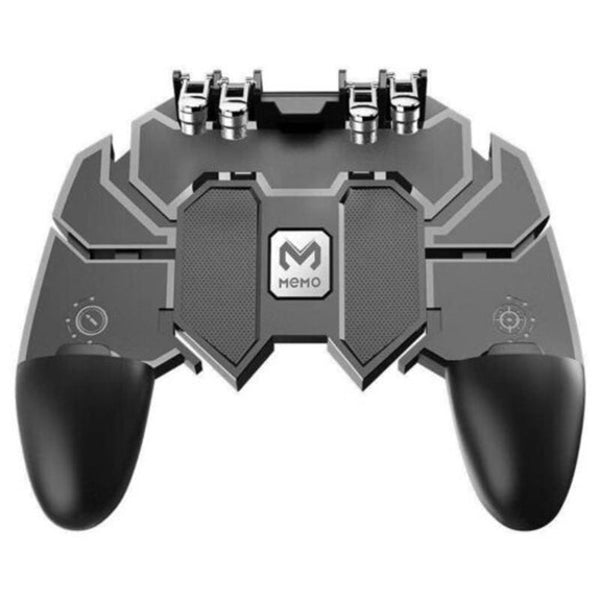 Mobile Gaming Joystick Gamepad Trigger Fire Button L1r1 Controller For Pubg Black Controllers & Attachments