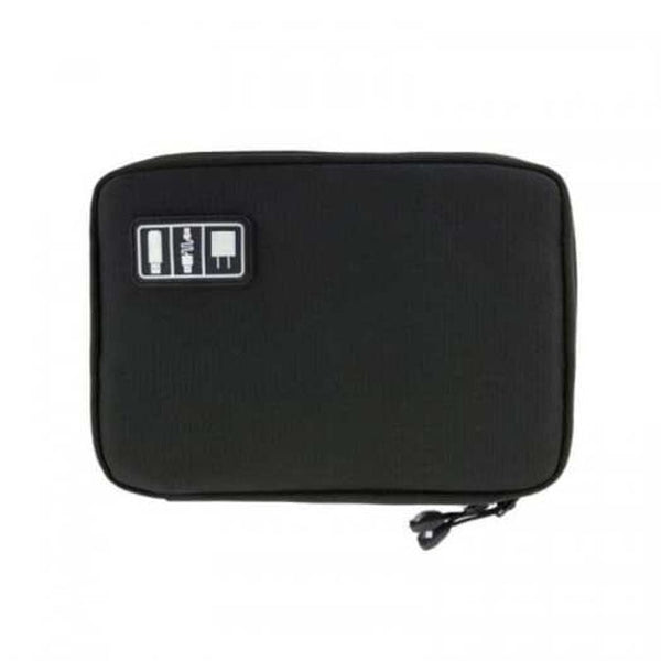 Mobile Phone Data Cable Headphone Charger Digital Storage Bag Multi Function Collection Dark Gray Storage Bags