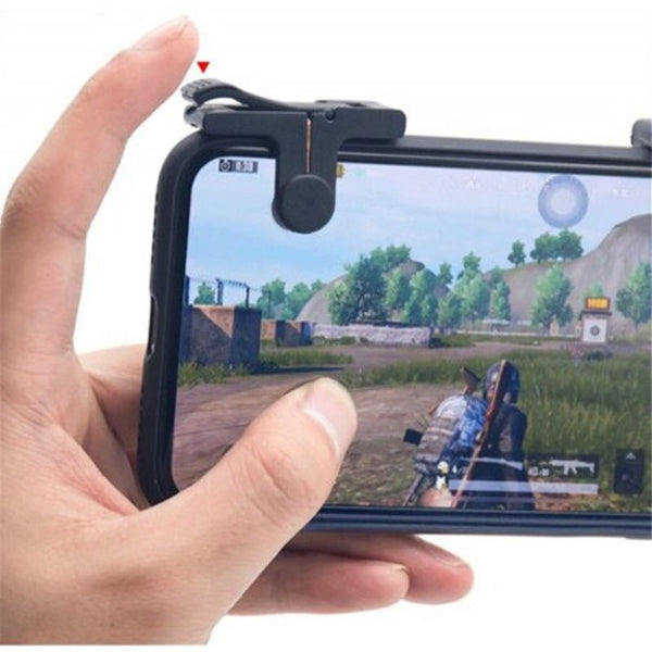 Mobile Phone Game Controller Fit For Android / Ios Games Black Controllers & Attachments