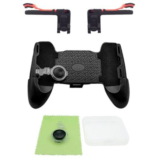 Mobile Phone Game Controller Trigger Fire Button Joystick Gamepad 4In1 Black