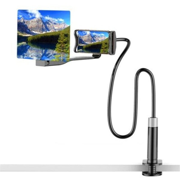 Lazy Bracket Mobile Phone All Angles Holder Screen Magnifier Mounts & Holders