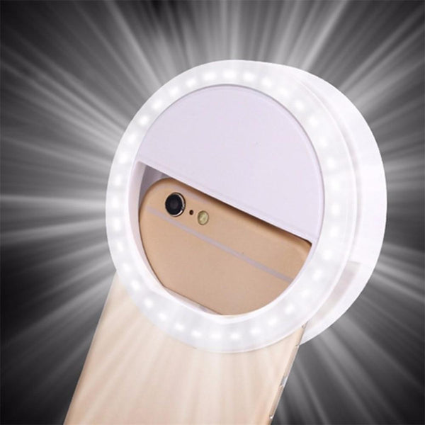 Portable Clip On Mobile Phone Selfie Light