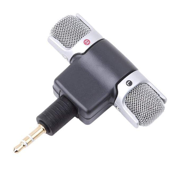 Microphones Mobile Phone Mini 3.5Mm Jack Stereo Condenser For Voice Recording Internet Chatting Other Mobile Accessories