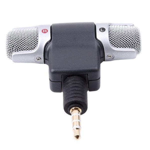 Microphones Mobile Phone Mini 3.5Mm Jack Stereo Condenser For Voice Recording Internet Chatting Other Mobile Accessories