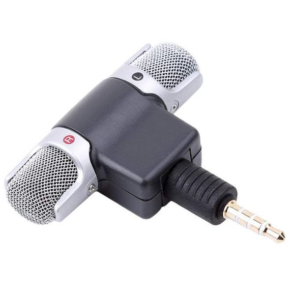 Microphones Mobile Phone Mini 3.5Mm Jack Stereo Condenser For Voice Recording Internet Chatting Other Mobile Accessories