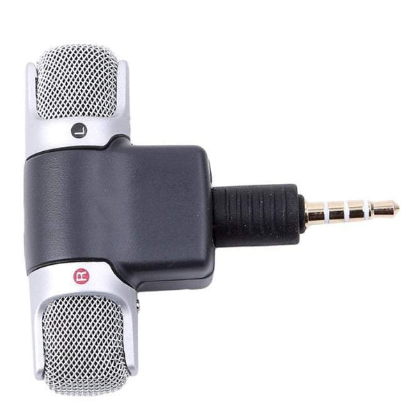 Microphones Mobile Phone Mini 3.5Mm Jack Stereo Condenser For Voice Recording Internet Chatting Other Mobile Accessories