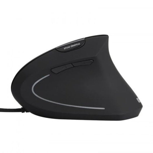 E1803 Ergonomic Vertical Usb Wired Mouse Black Mice Trackballs & Touchpads