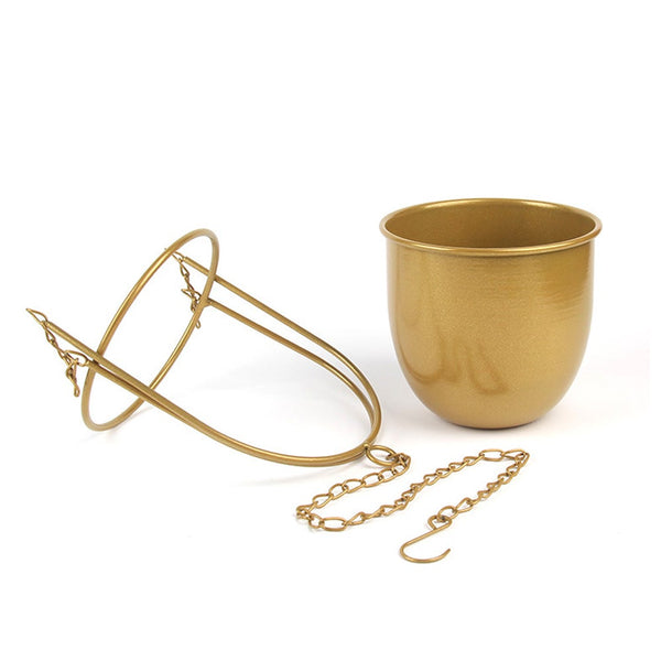 Modern Decorative Swinging Flower Pot Plant Planter Hanging Basket For Home Planters & Vases