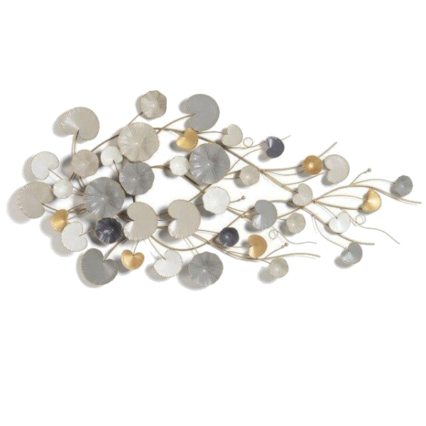 Modern Style Wall Decoration 3D Iron Metal Art Hanging Wall Art