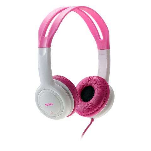 Moki Volume Limited Kids Pink Headphones