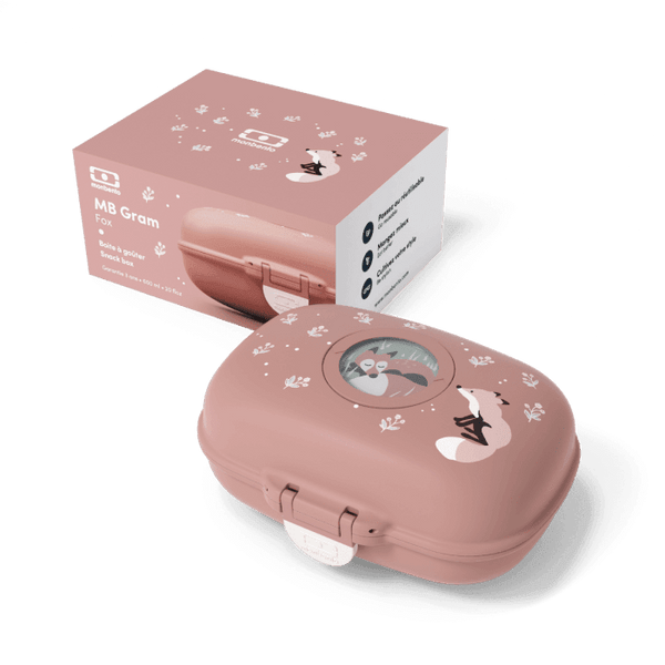 Monbento Gram Snack Box Cinnamon Fox Lunchboxes & Bags