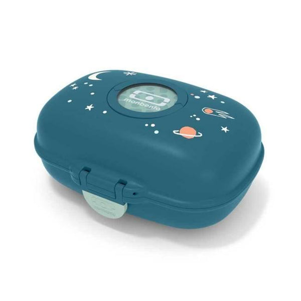 Monbento Gram Snack Box In Cosmic Blue Lunchboxes & Bags