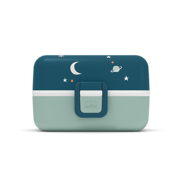 Monbento Tresor Graphic Kids's Bento Box Cosmic Blue Lunchboxes & Bags