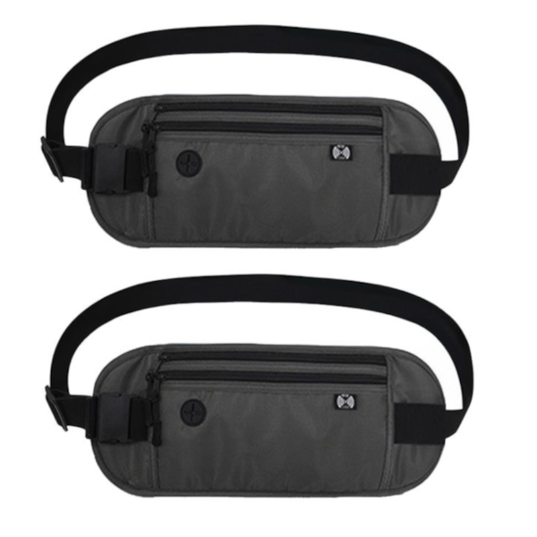 Money Belt For Travel Purse Rfid Slim Passport Holder Pouch To Protect Id & Document Holders