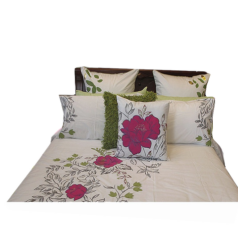 Quilt Covers Assorted Brands Monique Embroidery Quilt Cover Set