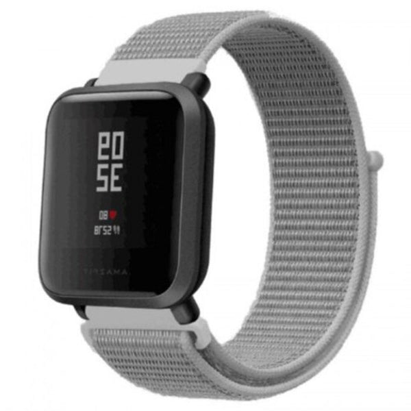 Monochrome Loopback Canvas Replacement Strap For Amazfit Black
