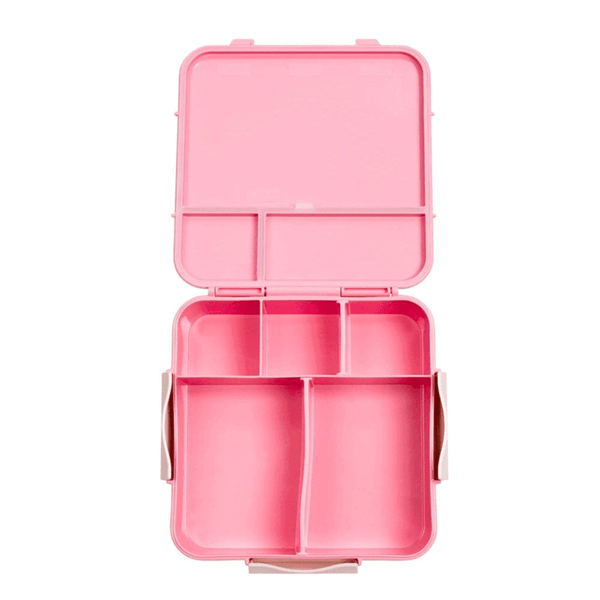 Montii.Co Bento Lunch Box Large Leakproof Blush Pink For Kids Lunchboxes & Bags