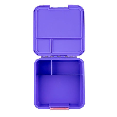 Montii.Co Little Lunch Box | Bento Three Grape Lunchboxes & Bags
