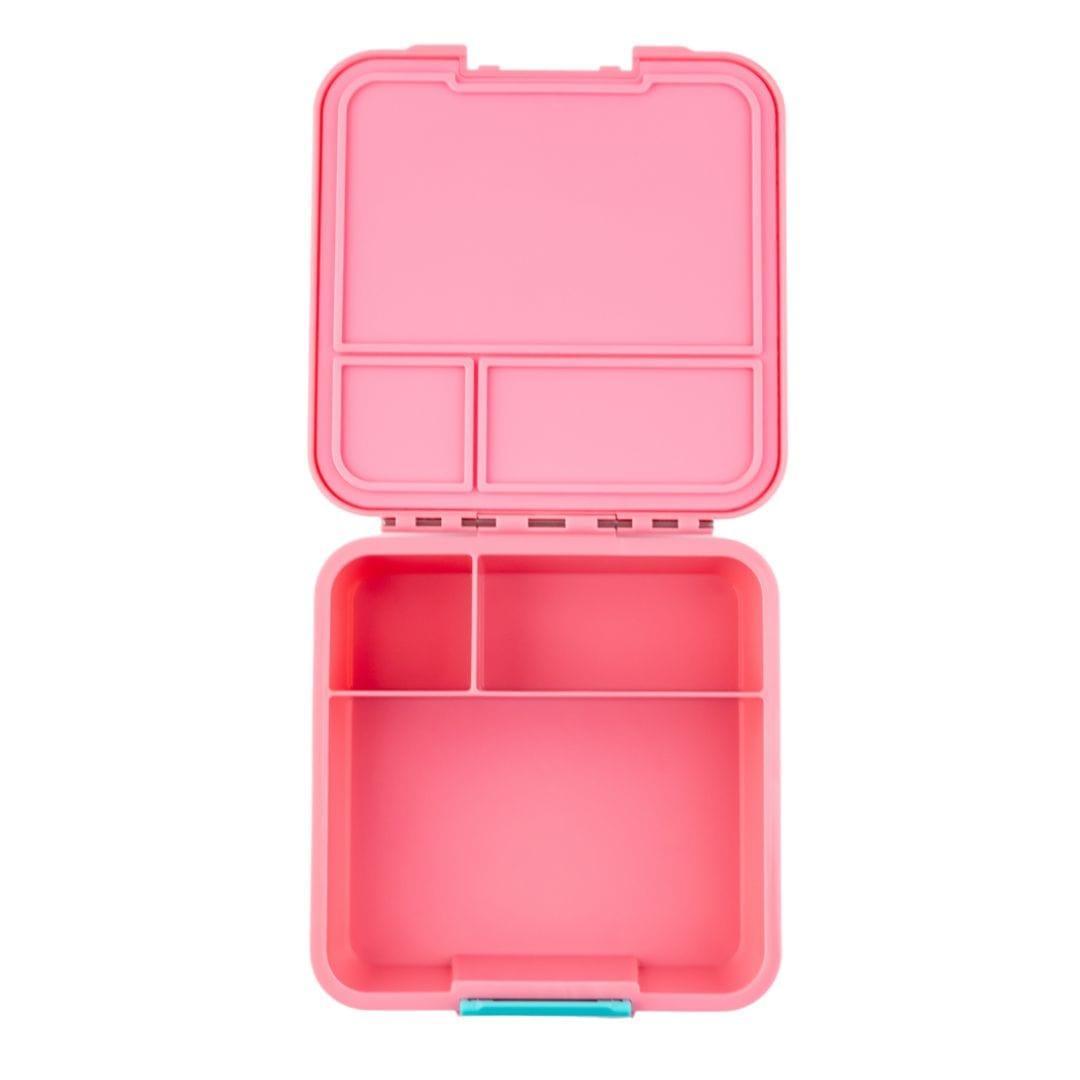Montii.Co Little Lunch Box | Bento Three Strawberry Lunchboxes & Bags
