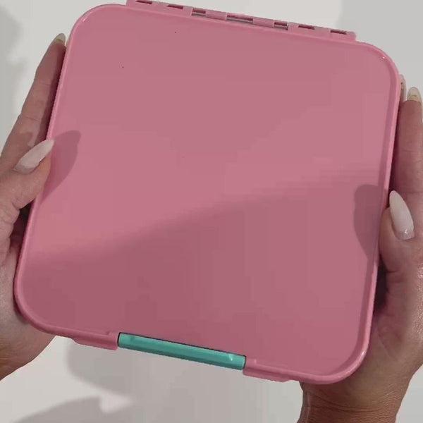 Montii.Co Little Lunch Box | Bento Three Strawberry Lunchboxes & Bags