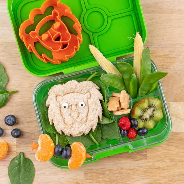 Montii.Co Lunch Punch Sandwich Cutters Lion Cookie Cutters