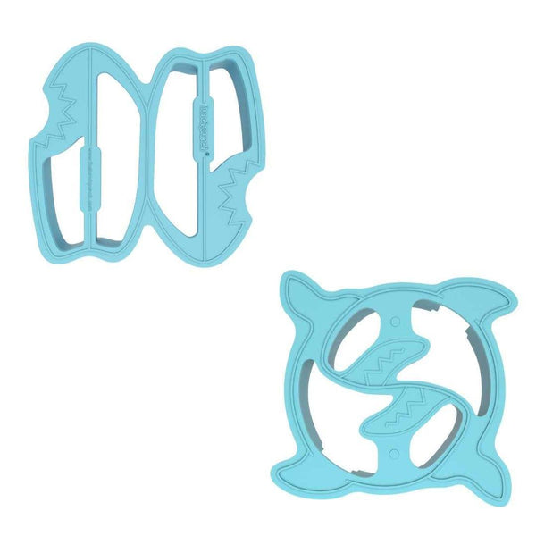 Montii.Co Lunch Punch Sandwich Cutters | Shark Cookie Cutters