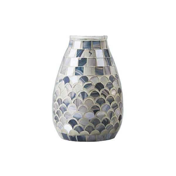 Mosaic Glass Vase Decor Accessories Vases