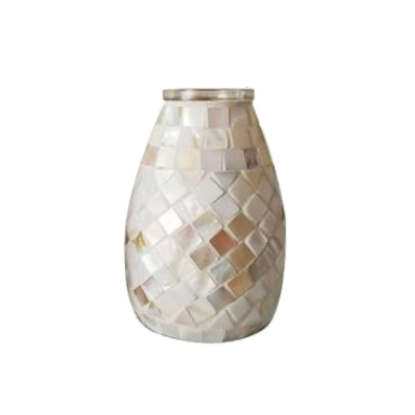 Mosaic Glass Vase Decor Accessories Vases