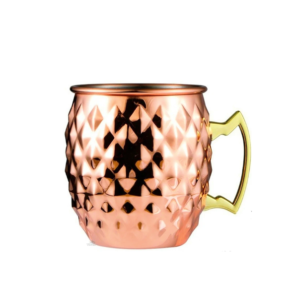 Moscow Mule Stainless Steel Mug For Chilled Drinks Coffee Wine Mugs