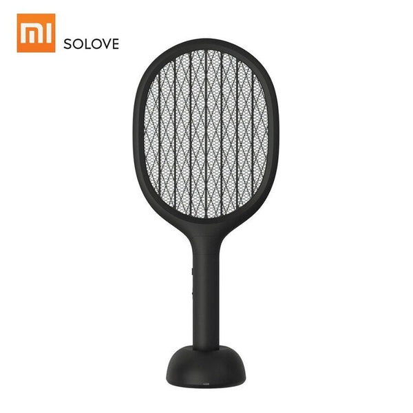 Mosquito Killer Bug Racket Insects Usb Charging Black Insect Zappers