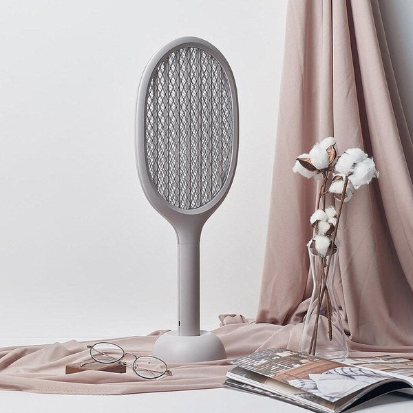 Mosquito Killer Bug Racket Insects Usb Charging Black Insect Zappers