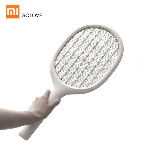 Mosquito Killer Bug Racket Insects Usb Charging Grey Insect Zappers