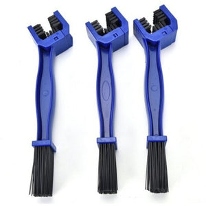 Motorcycle Bicycle Chain Clean Brush Cleaner Gear Grunge Bike Tool 1Pc Blue