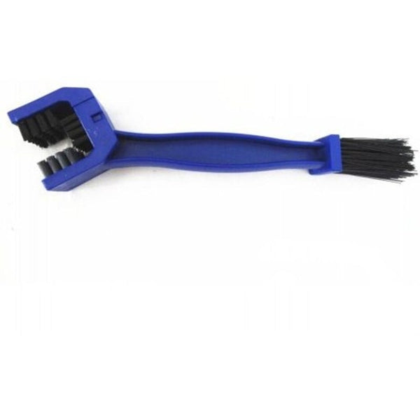 Motorcycle Bicycle Chain Clean Brush Cleaner Gear Grunge Bike Tool 1Pc Blue