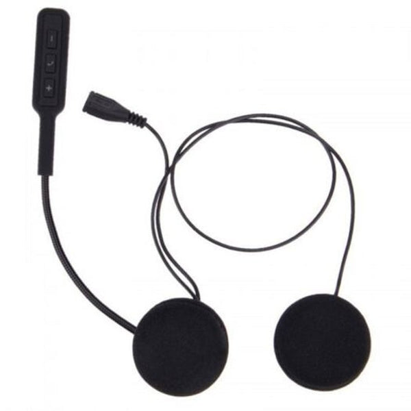 Motorcycle Bluetooth Helmet Earphones Black Wired Earphones