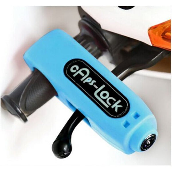 Locks & Security Motorcycle Handle Anti Theft Handlebar Electric Bike Lock Ocean Blue