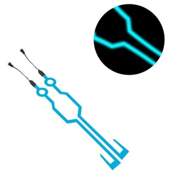 Motorcycle Helmet Light Strip Blue Helmet Parts & Accessories