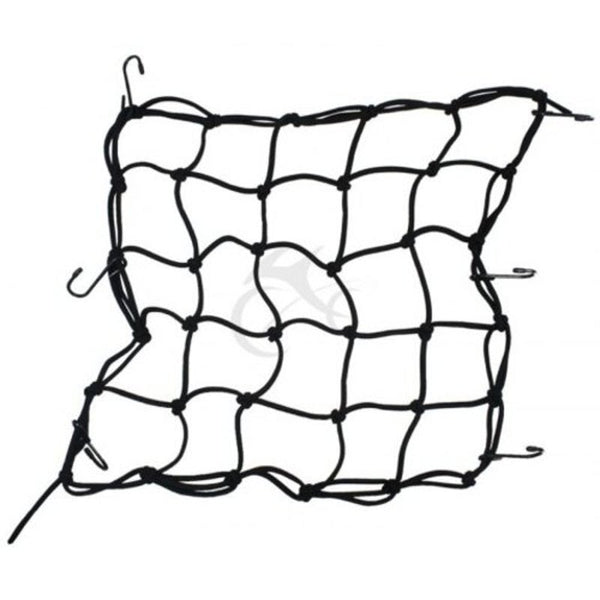 Motorcycle Protective Net Portable Durable Elastic Luggage Storage Black Elastic Cords & Nets